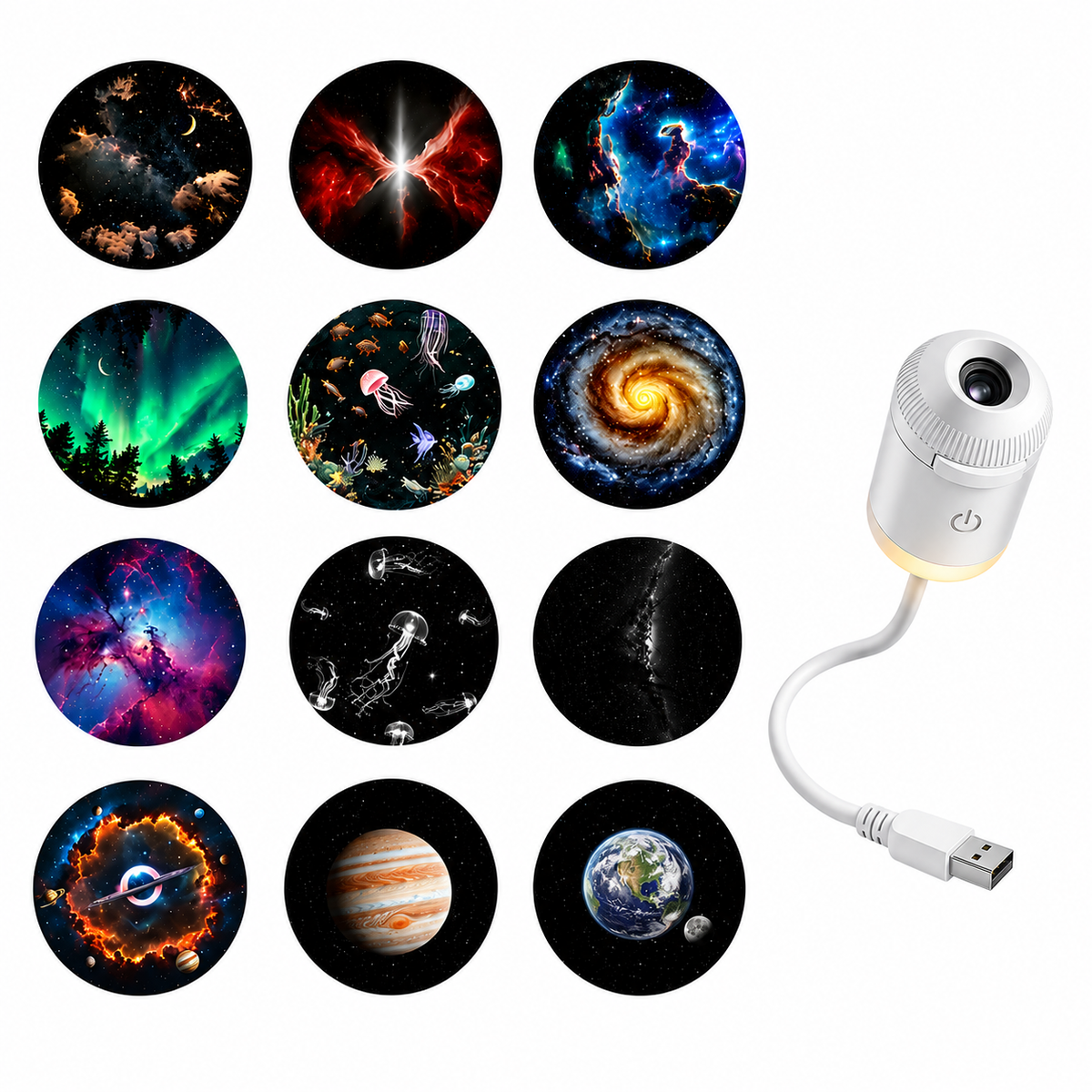 โจ Turn Every Night Into a Magical Galaxy Adventure ๐๐ 2-in-1 Galaxy Projector & Cozy Night Light