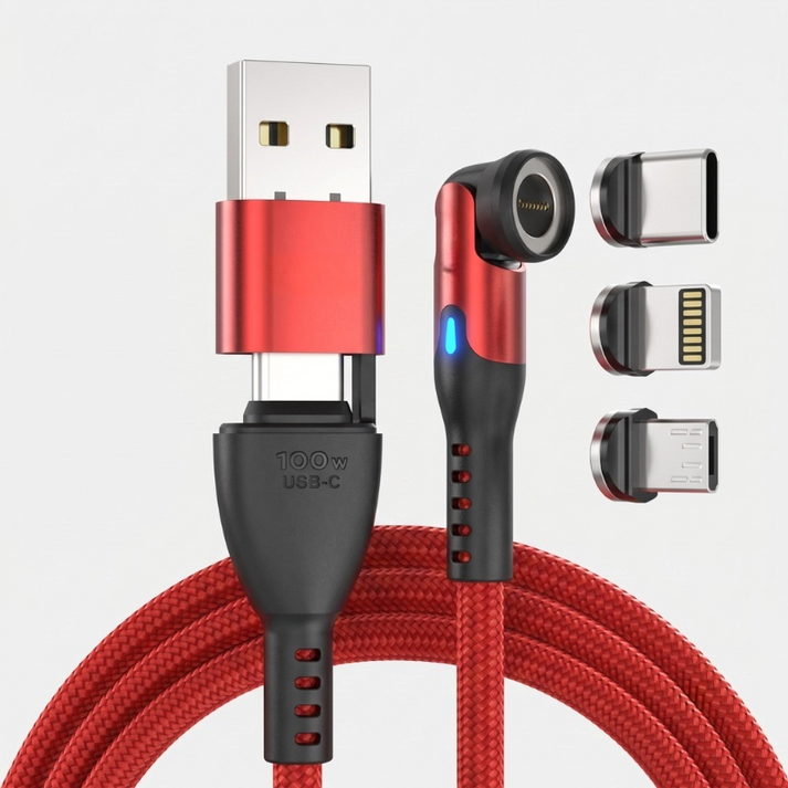 š„STATIK 360 Pro Cable: 5-in-1 Universa(š10x Faster Than Traditional Cables)