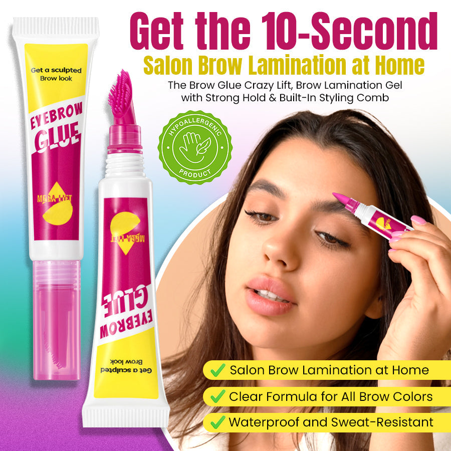 💆♀️Skip the salon. Get laminated brows in just 10 seconds