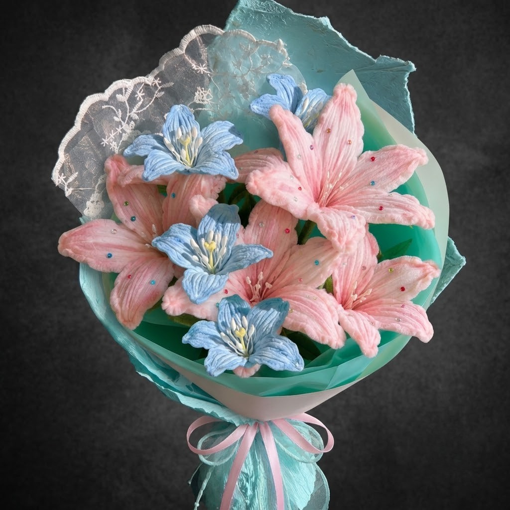 [Buy 2 Get Free Glue Gun] Lily Kit (Pink + Blue)