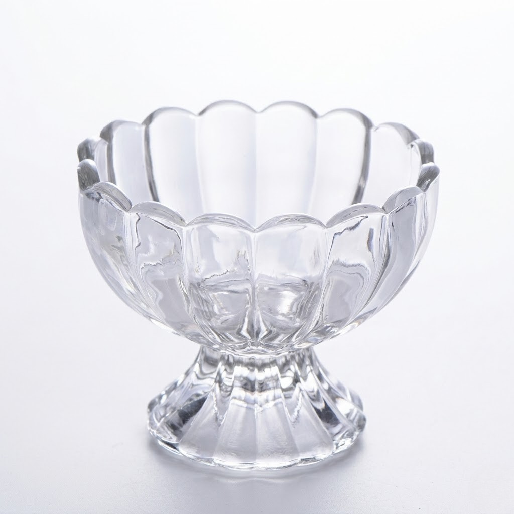 Clear Ice Cream Cup with Foam Packaging