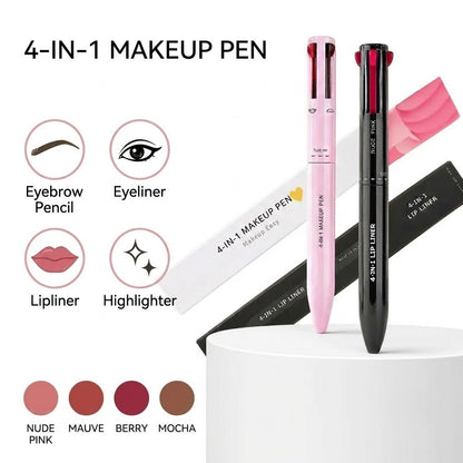 🖊️4 in 1 makeup pen = Your Full Makeup Bag | 4 Steps In One Click💄 |   BUY 1 GET 1 FREE