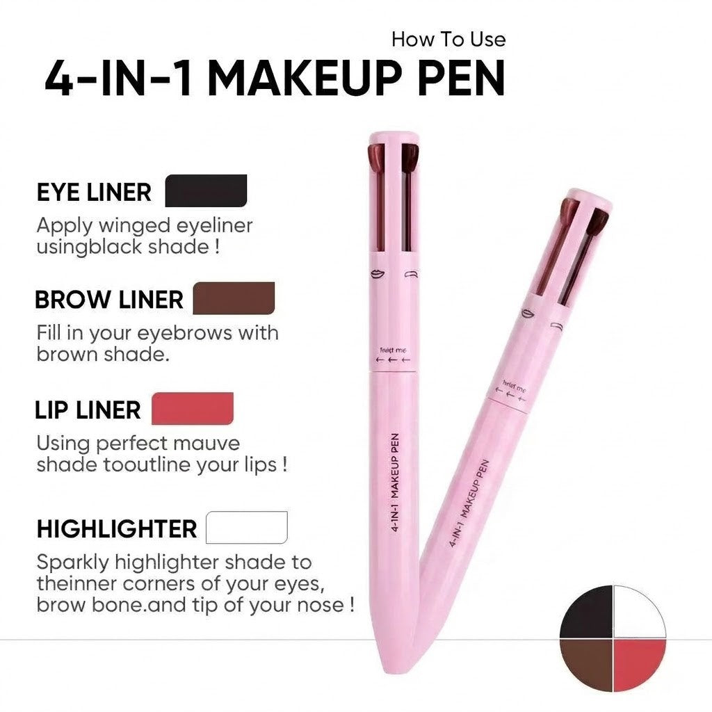 4-in-1 Makeup Pen 2pcs